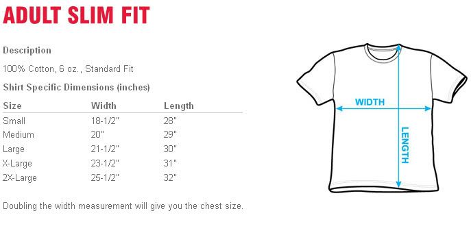 slim fit shirt size